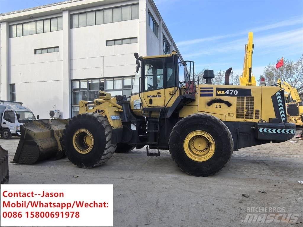 Komatsu WA 470-6H Pás carregadoras de rodas