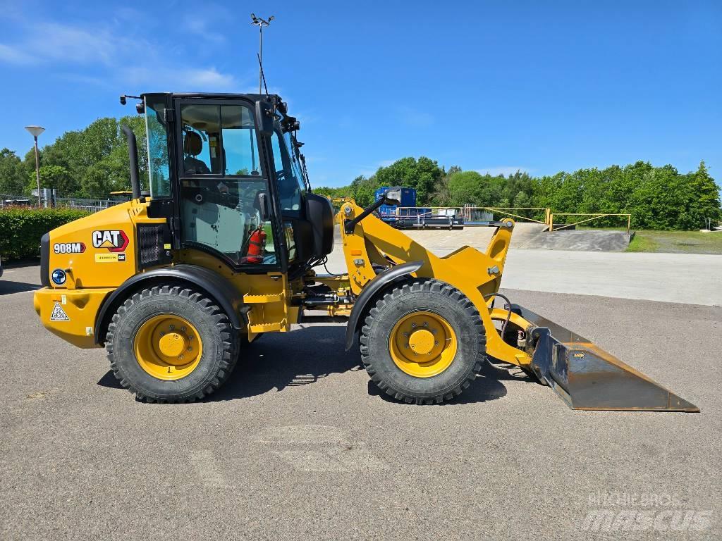 CAT 908 M Pás carregadoras de rodas