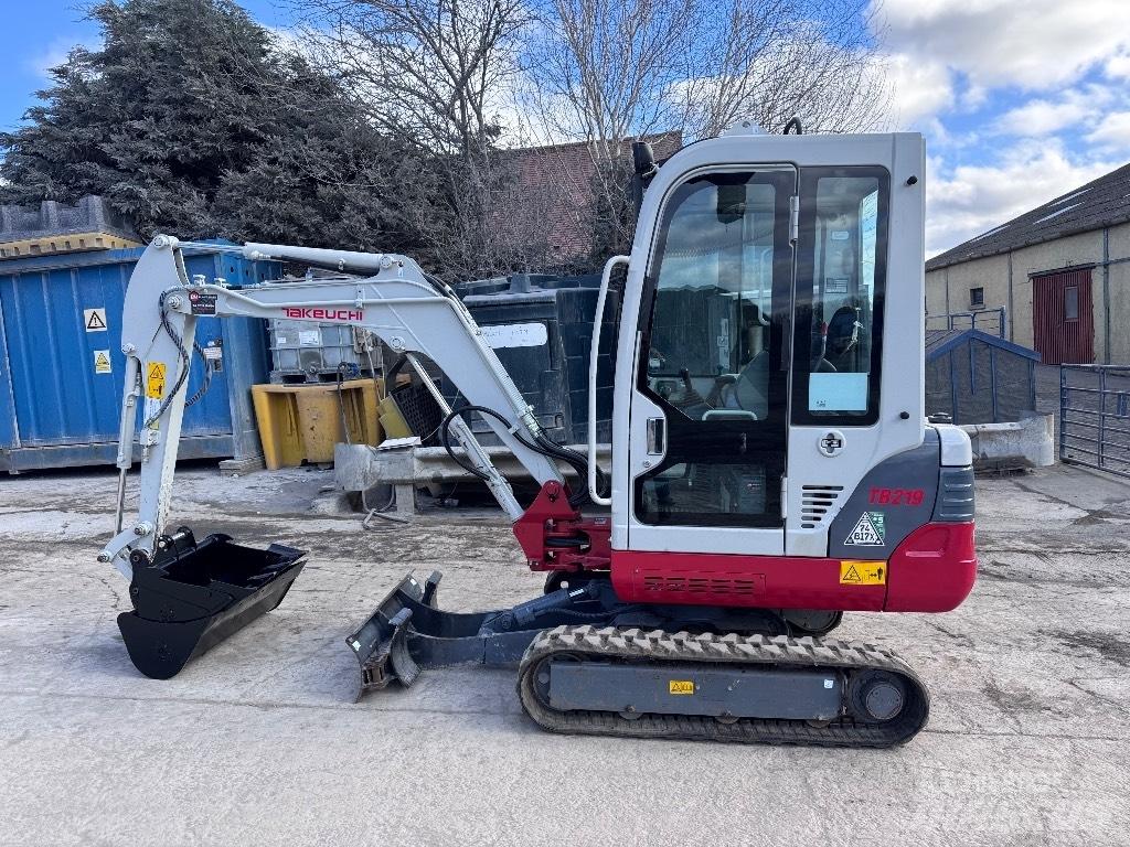 Takeuchi TB 219 Mini Escavadoras <7t