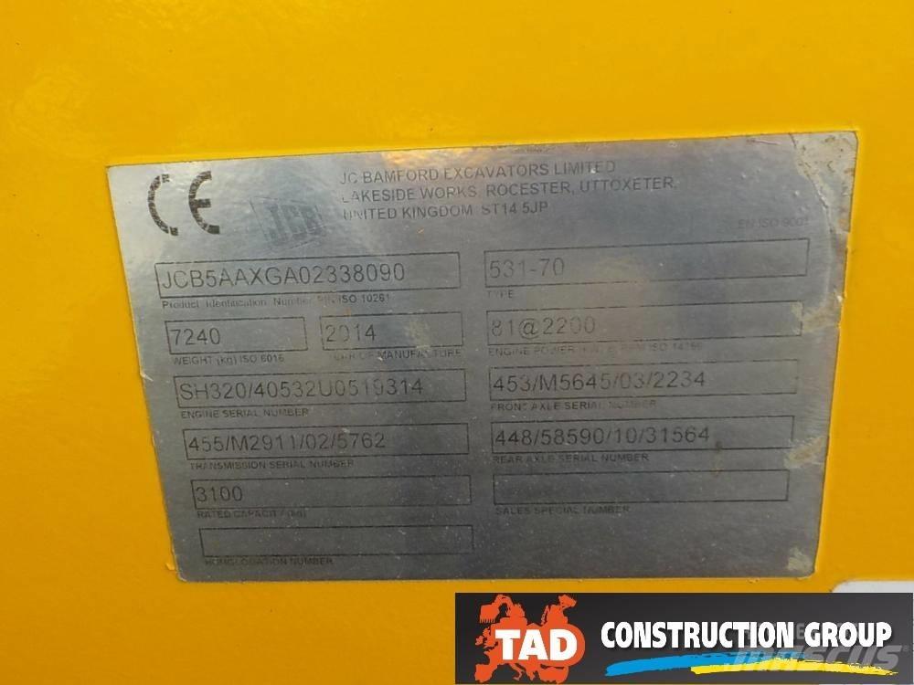 JCB 531-70 Manipuladores telescópicos