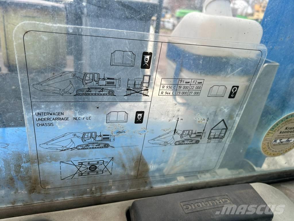 Liebherr R 944 C V Escavadoras de demolição