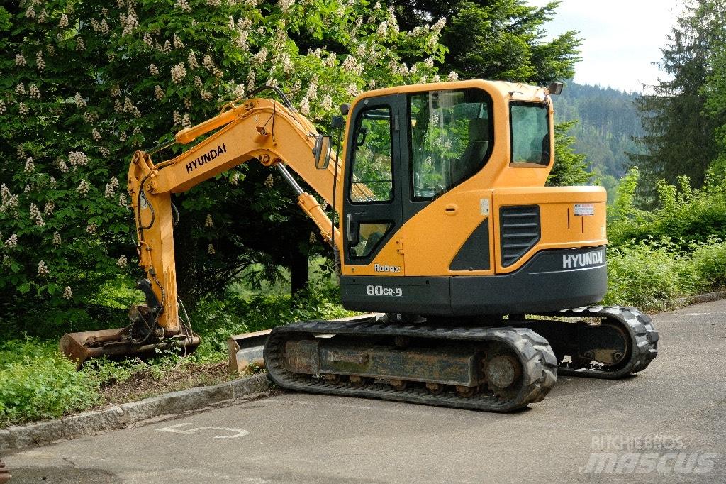 Hyundai R80CR-9 Escavadoras Midi 7t - 12t