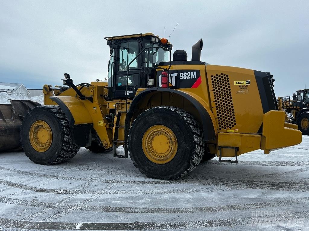 CAT 982 M Pás carregadoras de rodas