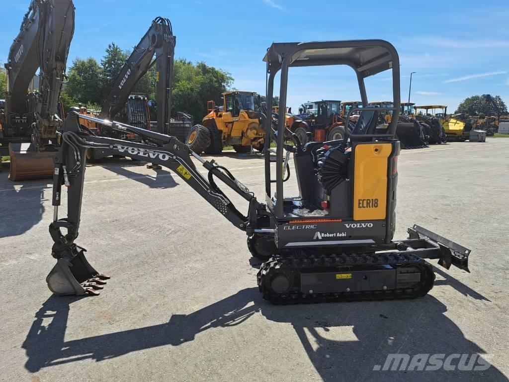 Volvo JECR18E Mini Escavadoras <7t