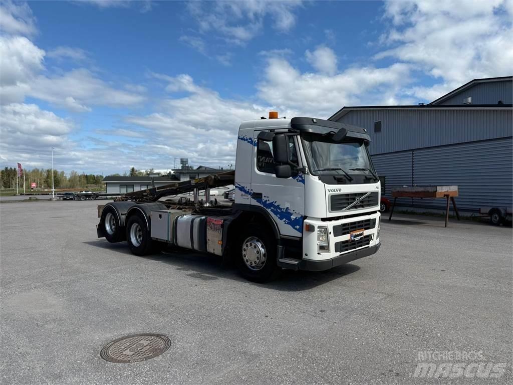 Volvo FM340 6x2 Camiões caixa desmontável com elevador de cabo