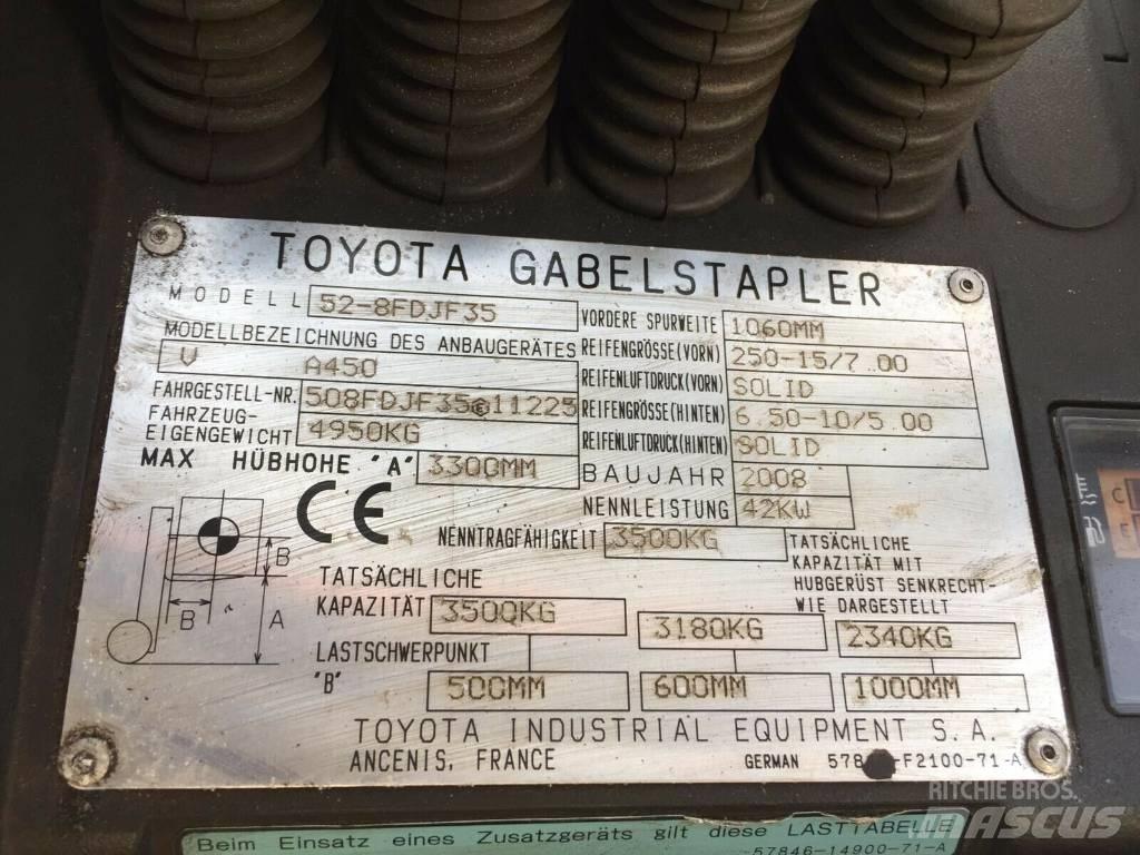 Toyota 02-8 FD JF 35 Empilhadores Diesel