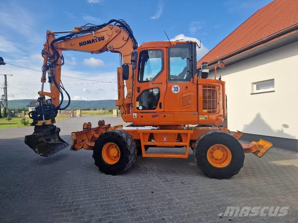 Komatsu PW110 Escavadoras de rodas