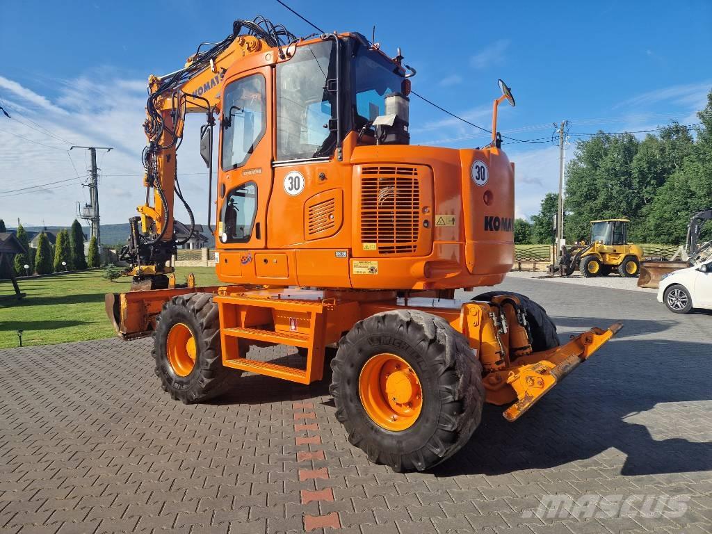 Komatsu PW110 Escavadoras de rodas