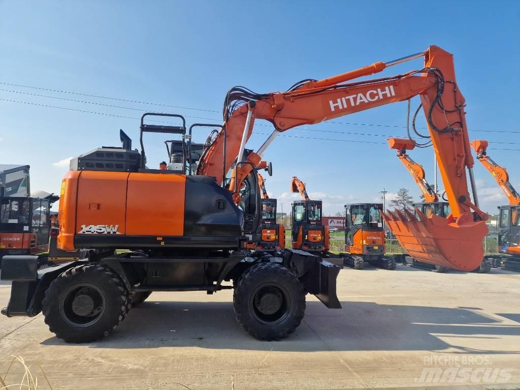 Hitachi ZX 145 W-6 Escavadoras de rodas