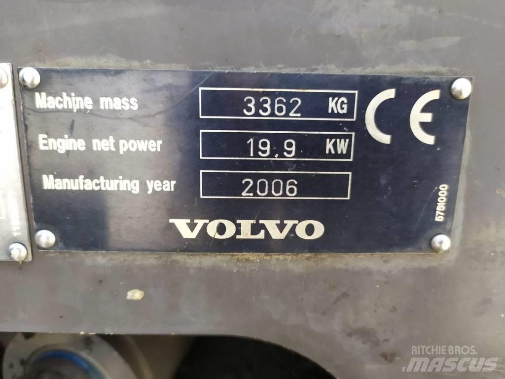Volvo ECR 38 Mini Escavadoras <7t