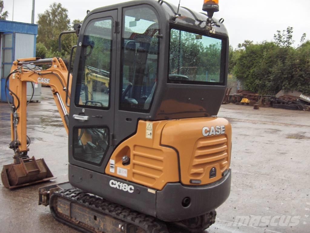 CASE CX 18 C Mini Escavadoras <7t