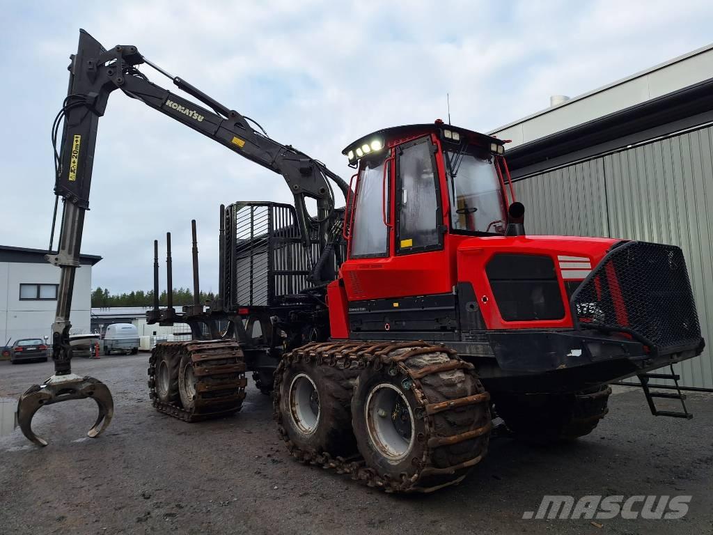 Komatsu 875 Forwarders florestais