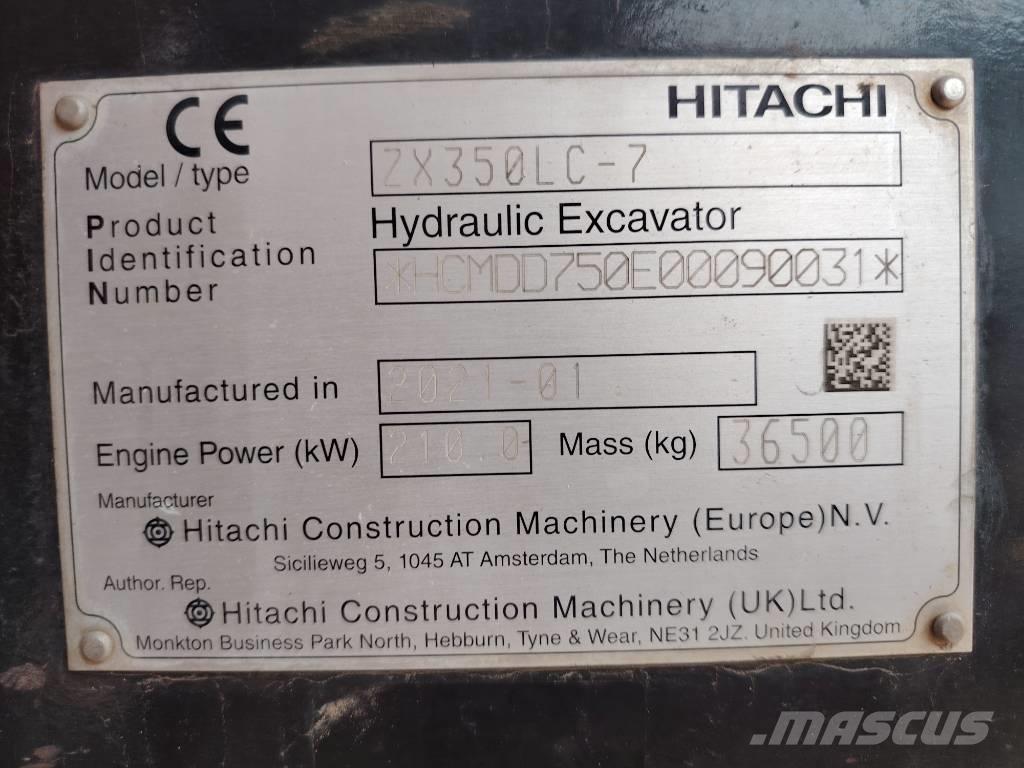 Hitachi 350LC Escavadoras de rastos