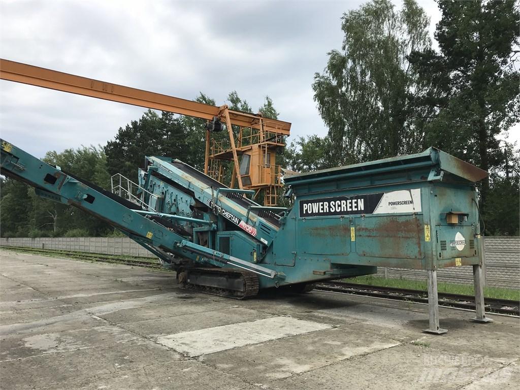 PowerScreen 1700 Crivos móveis