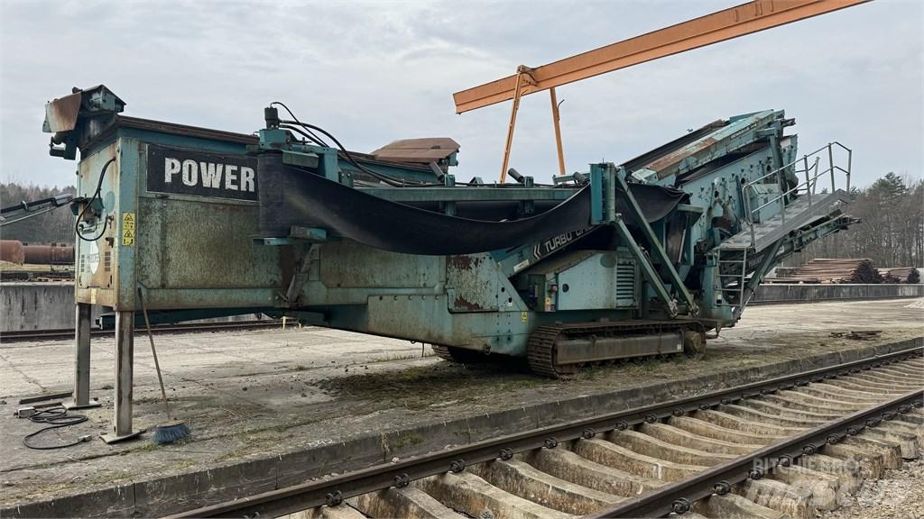 PowerScreen 1700 Crivos móveis