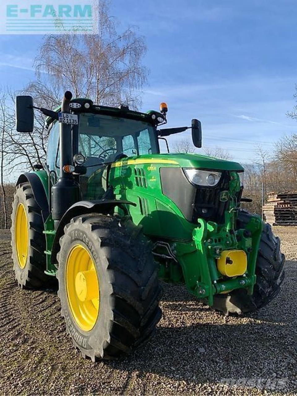 John Deere 6155r Tratores Agrícolas usados