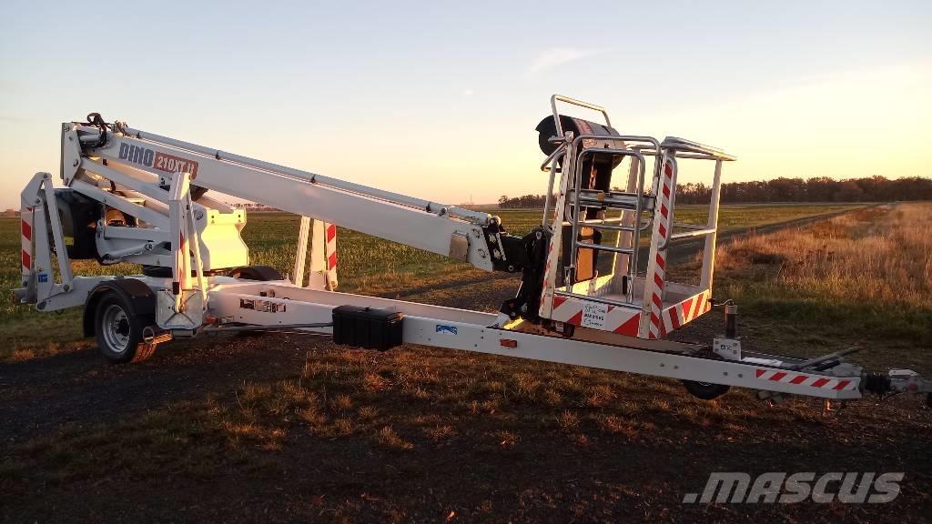 Dino 210 XT Plataformas aéreas montadas em atrelados