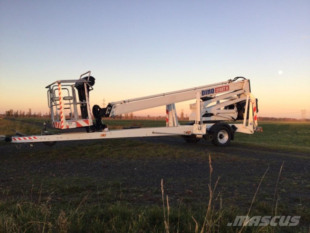 Dino 210 XT Plataformas aéreas montadas em atrelados