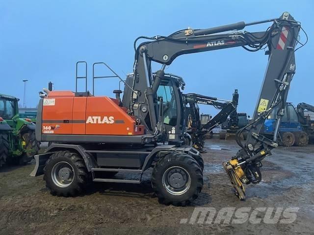 Atlas 160 W Escavadoras de rodas