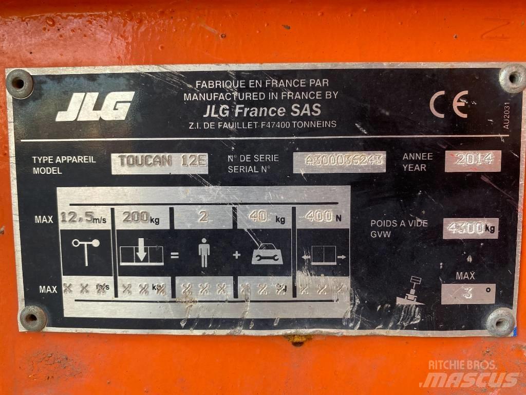JLG Toucan 12 E Elevadores braços articulados