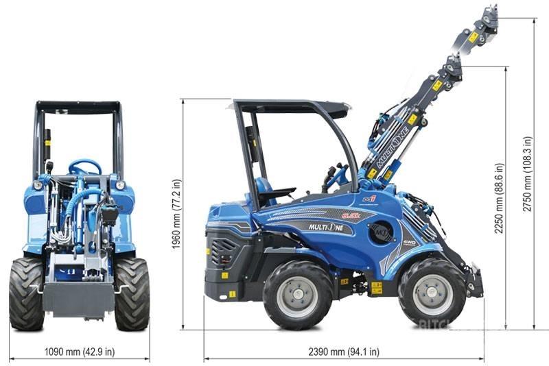 MultiOne 5.3 K Telescópicas para Agricultura