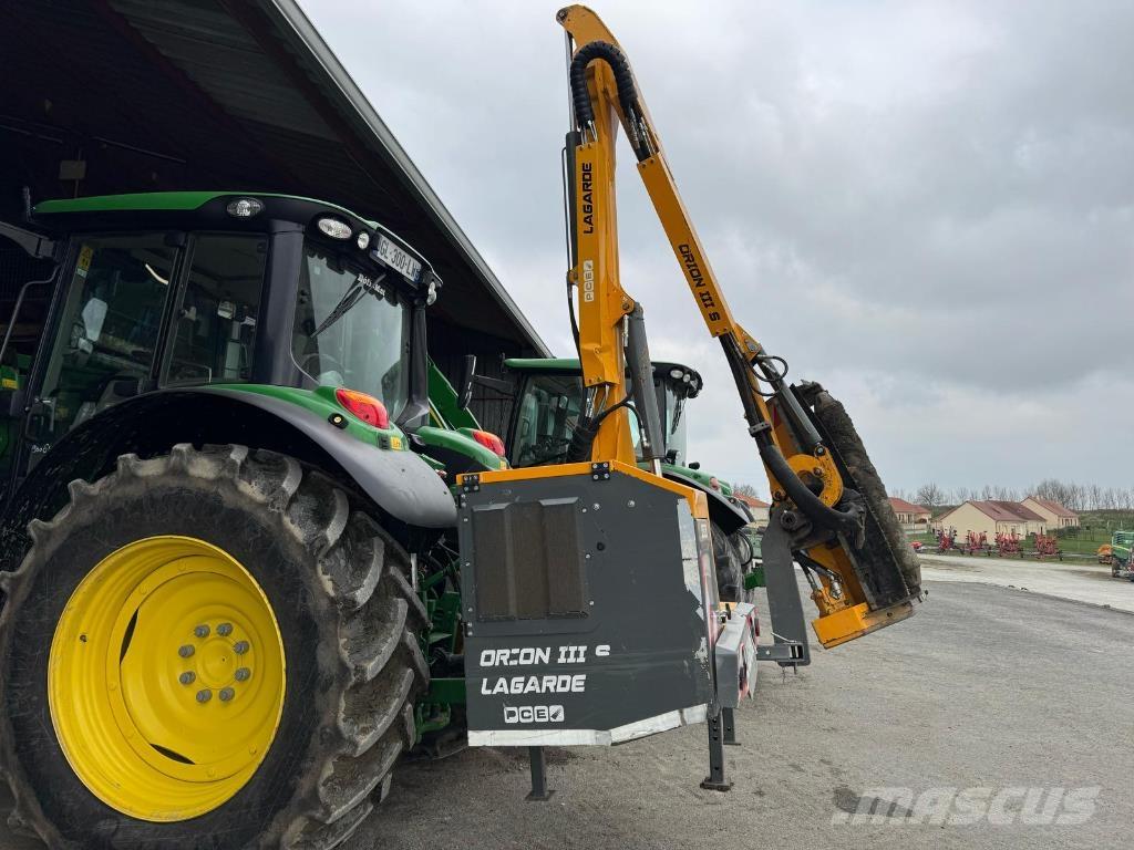 Lagarde Orions 3 S Corta-Relvas montadas e arrastadas