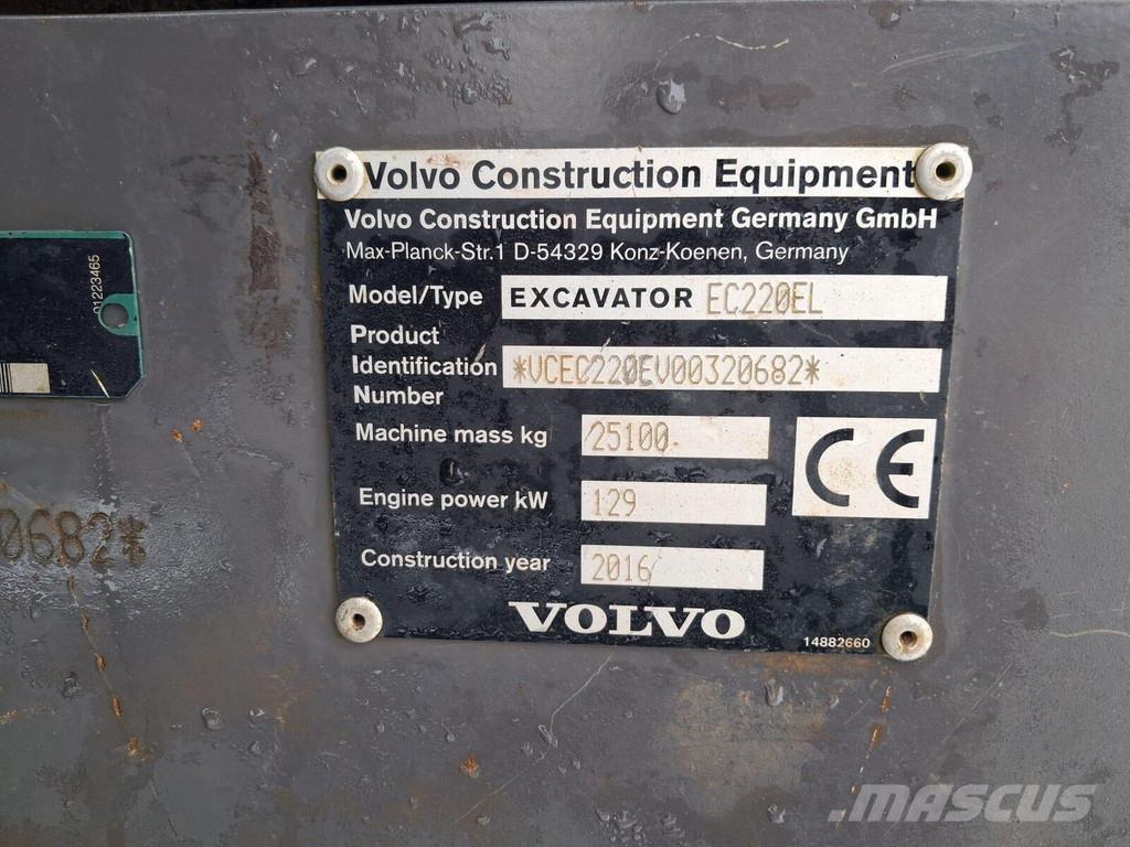 Volvo EC220E Escavadoras de rastos