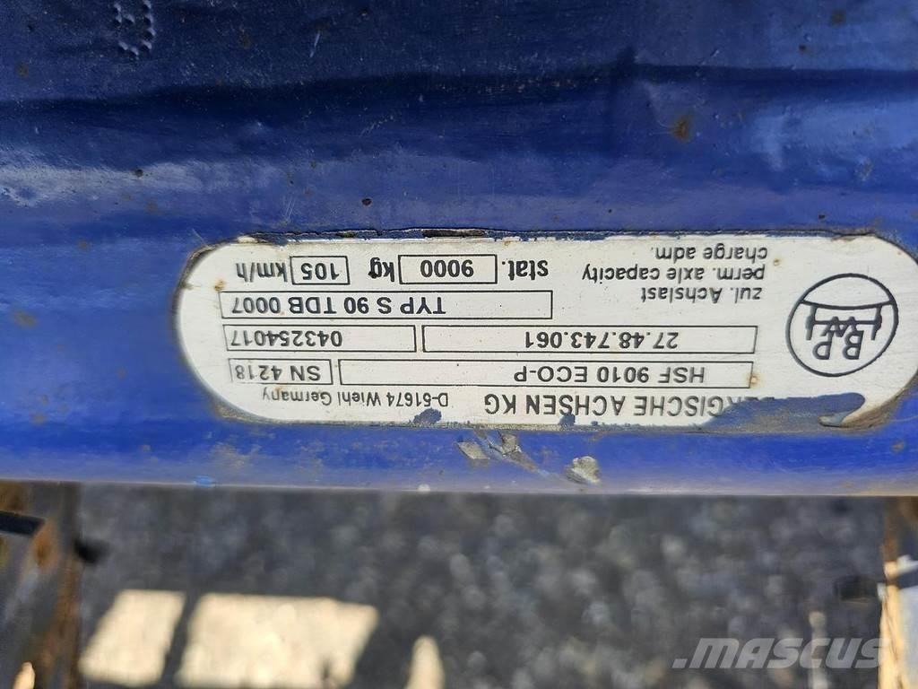 BPW HSF 9010 ECO-P Eixos