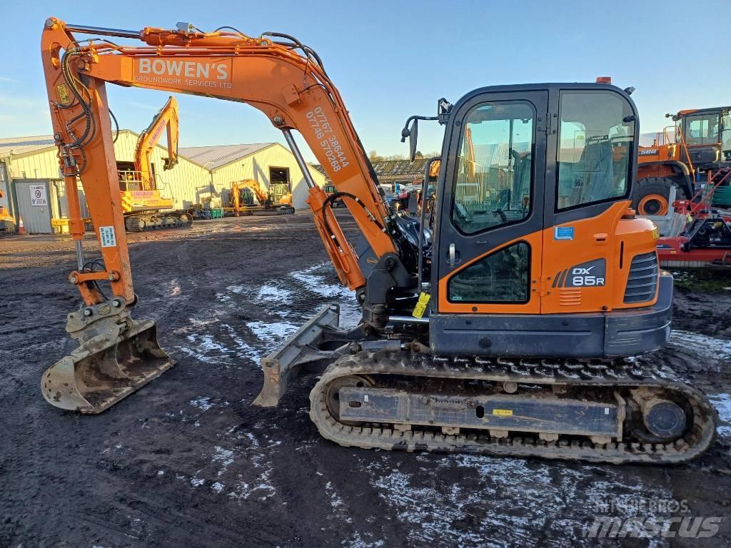 Doosan DX 85 R-3 Escavadoras Midi 7t - 12t