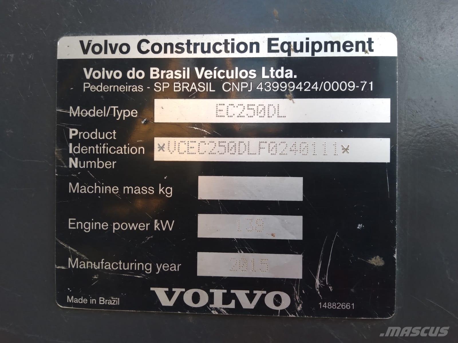 Volvo EC 250 D L Escavadoras de rastos