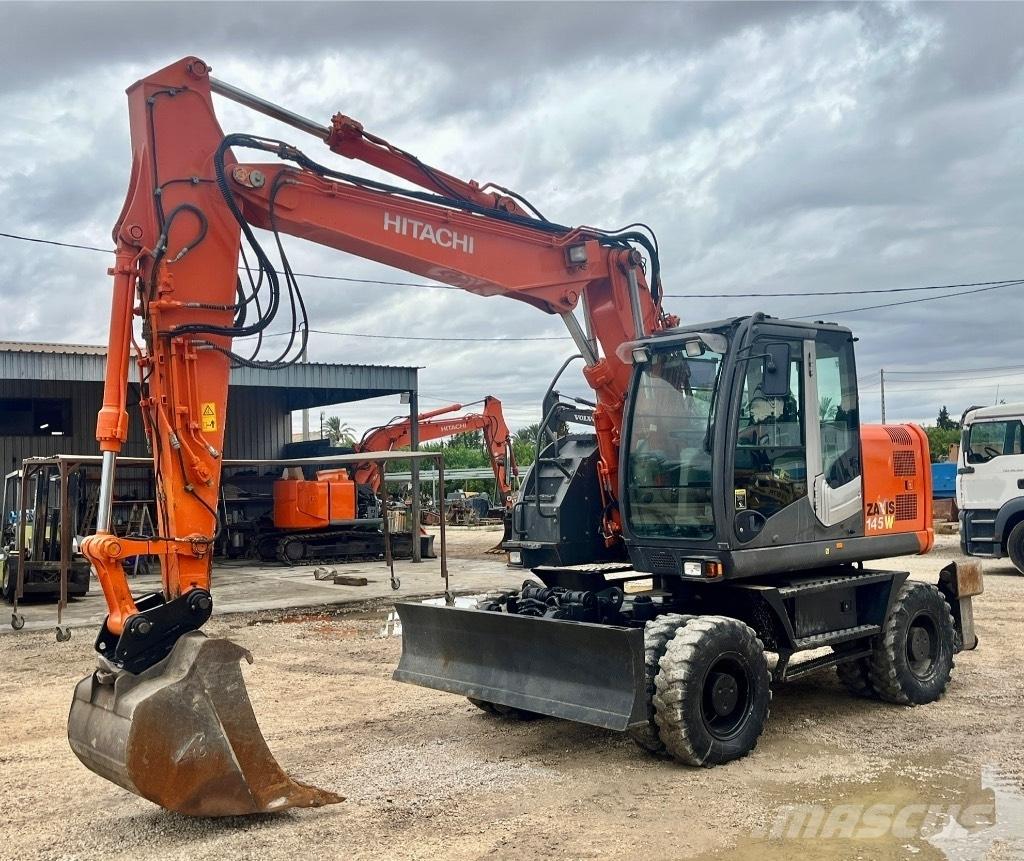 Hitachi ZX 145 W-3 Escavadoras de rodas