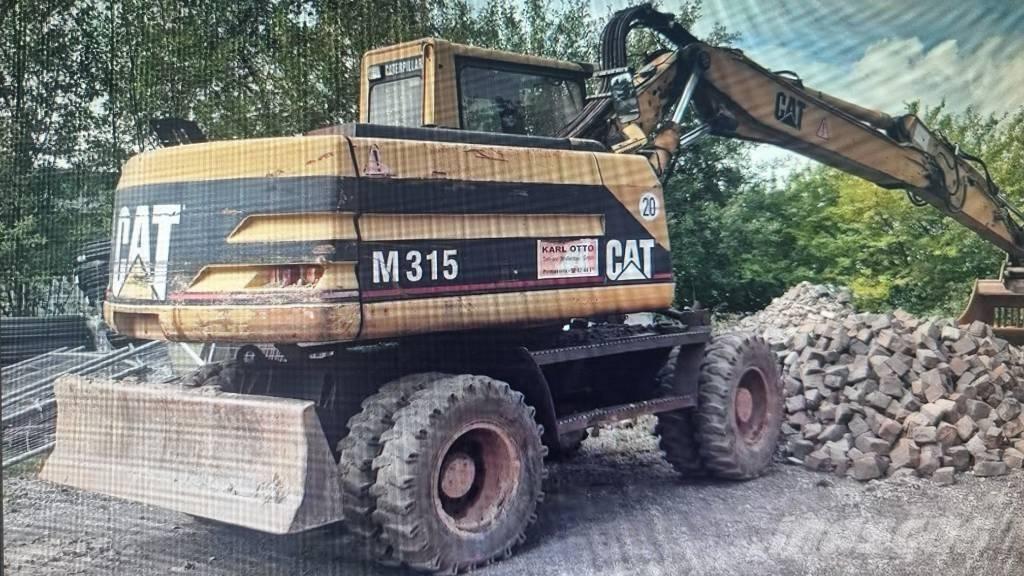 CAT M 315 Escavadoras de rodas