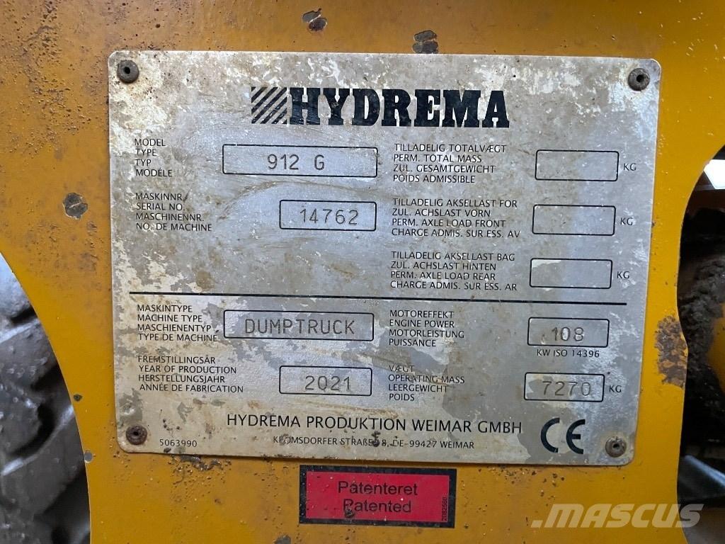 Hydrema 912 G Camiões articulados