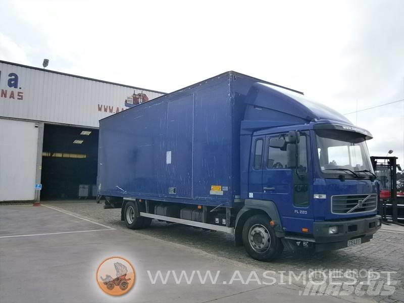 volvo FL6 220 Camiões de caixa fechada