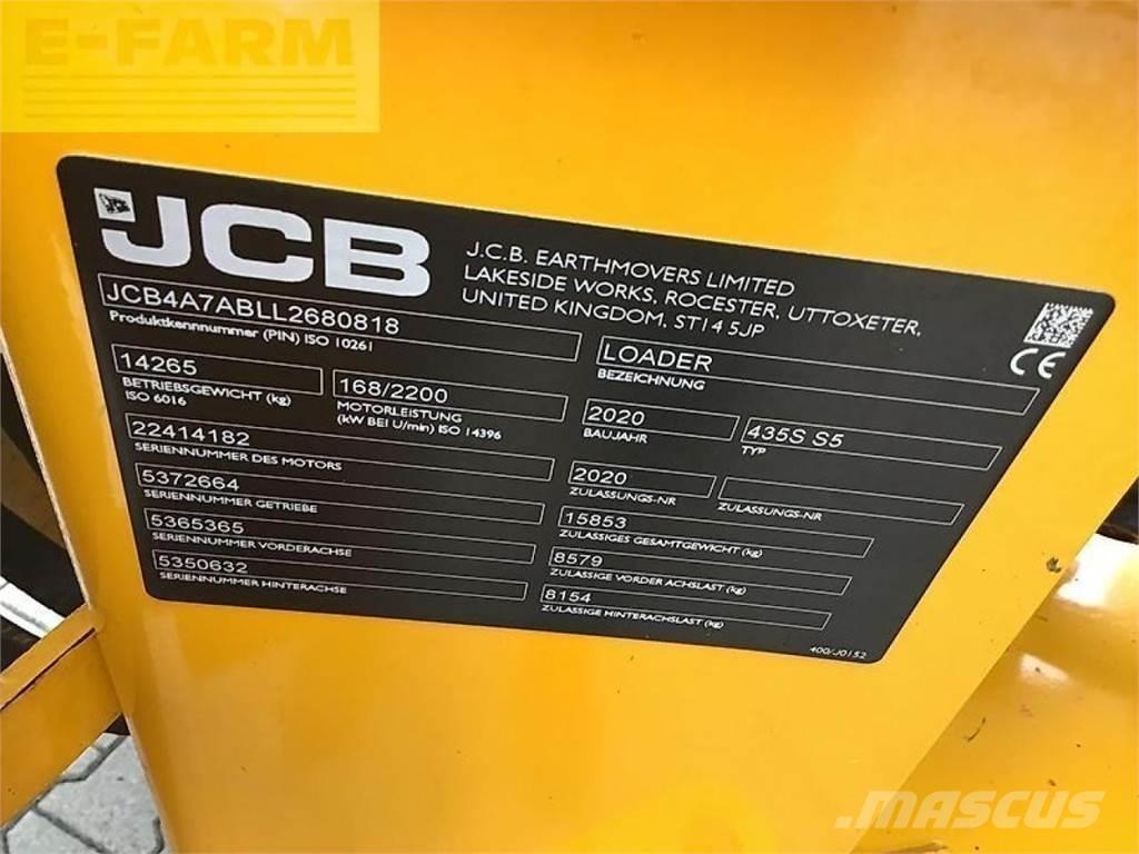 JCB 435s s5 Mini Escavadoras <7t