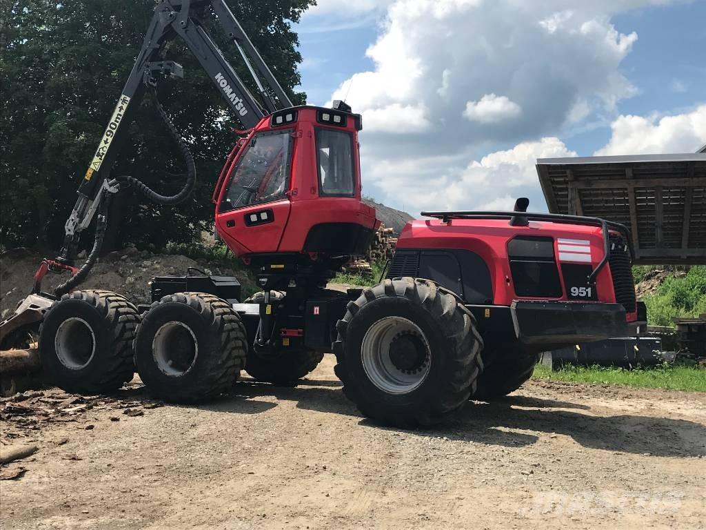 Komatsu 951 Processadores florestais