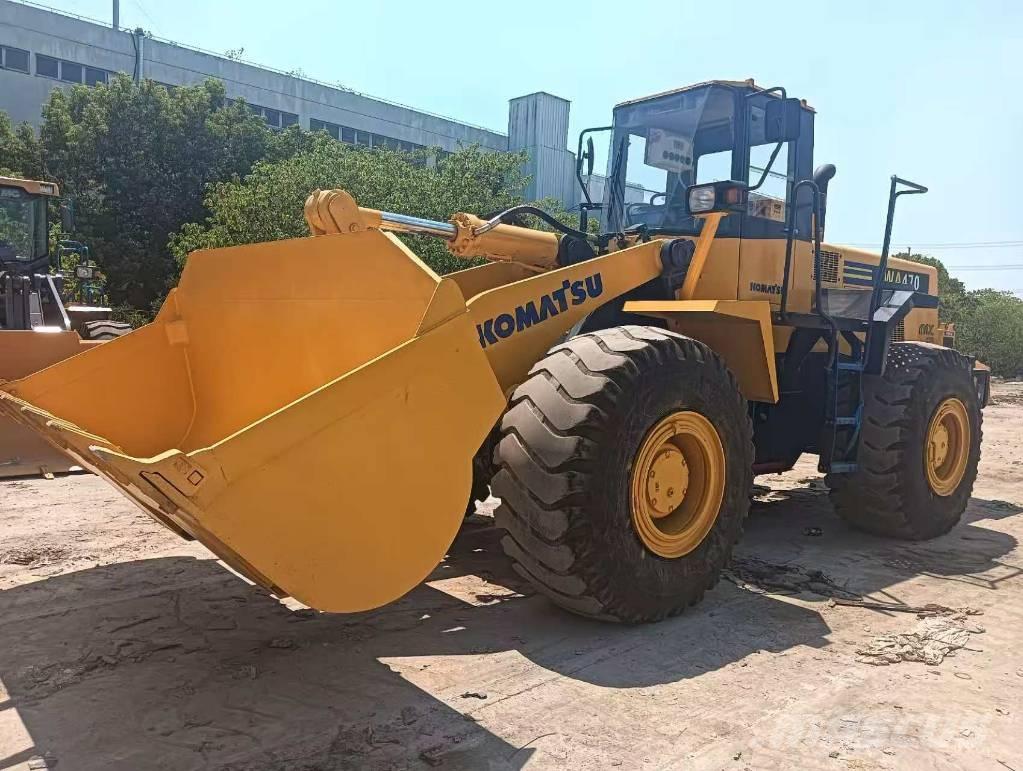 Komatsu WA 470 Pás carregadoras de rodas