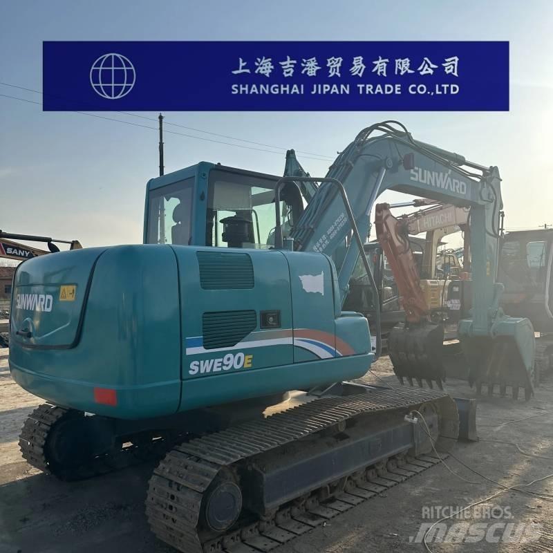 Sunward SWE 90 E Escavadoras Midi 7t - 12t