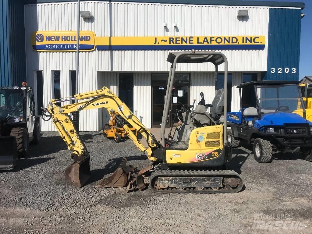 Yanmar Vio 17 Escavadoras de rastos