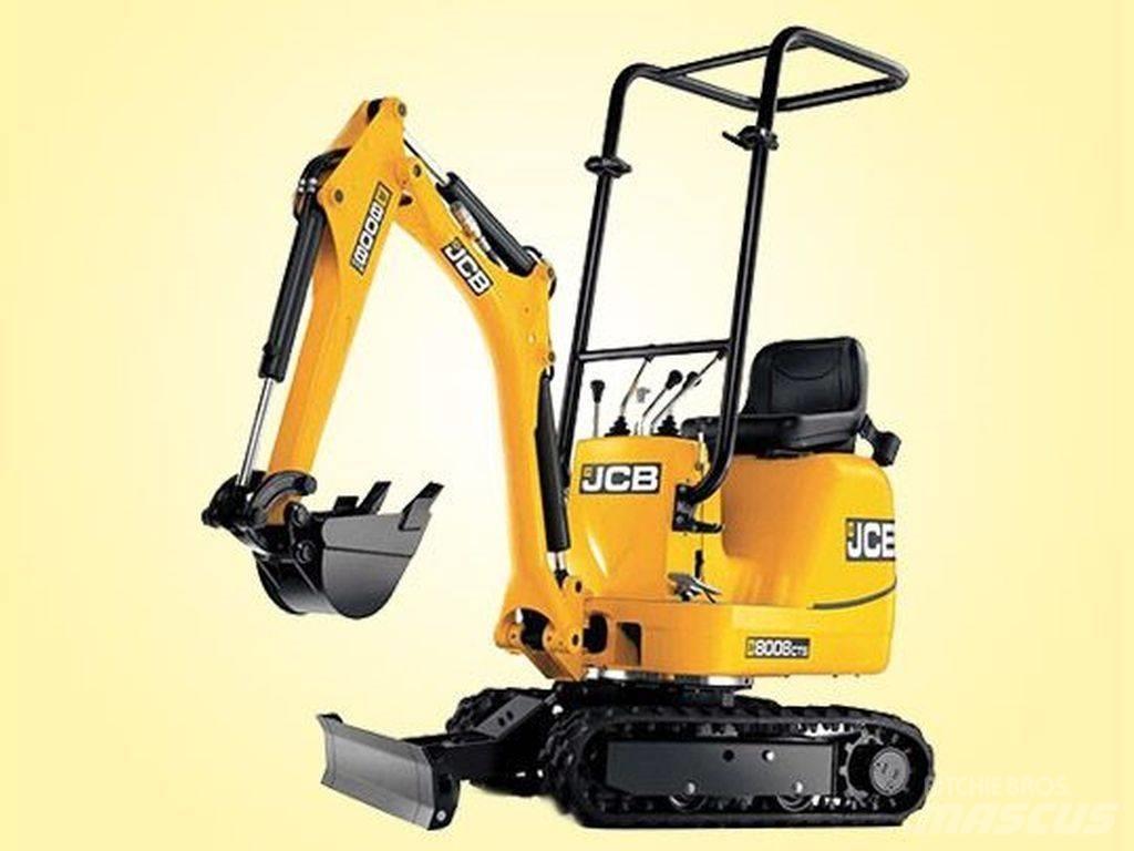 JCB 8008 CTS Mini Escavadoras <7t