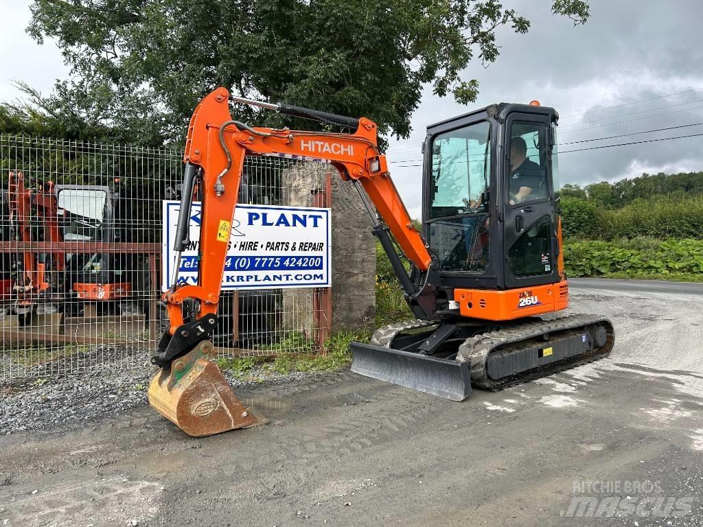 Hitachi ZX 26 U-6 Mini Escavadoras <7t