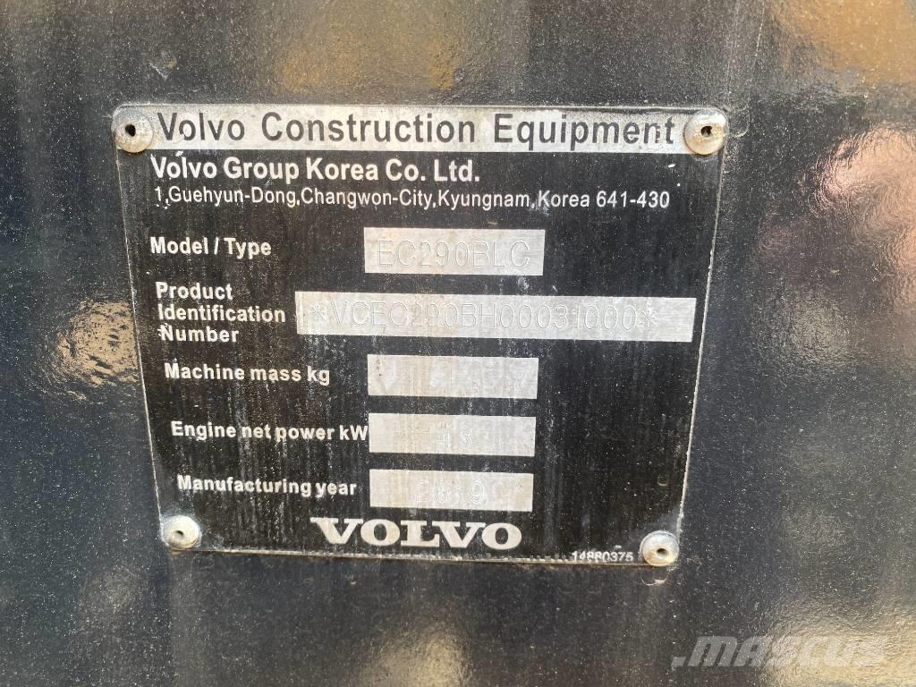 Volvo EC 290 B LC Escavadoras de rastos