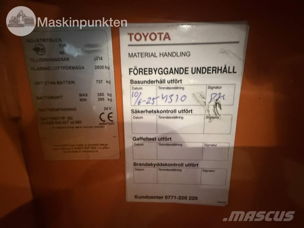 Toyota BT LPE 250 Empilhadores eléctricos