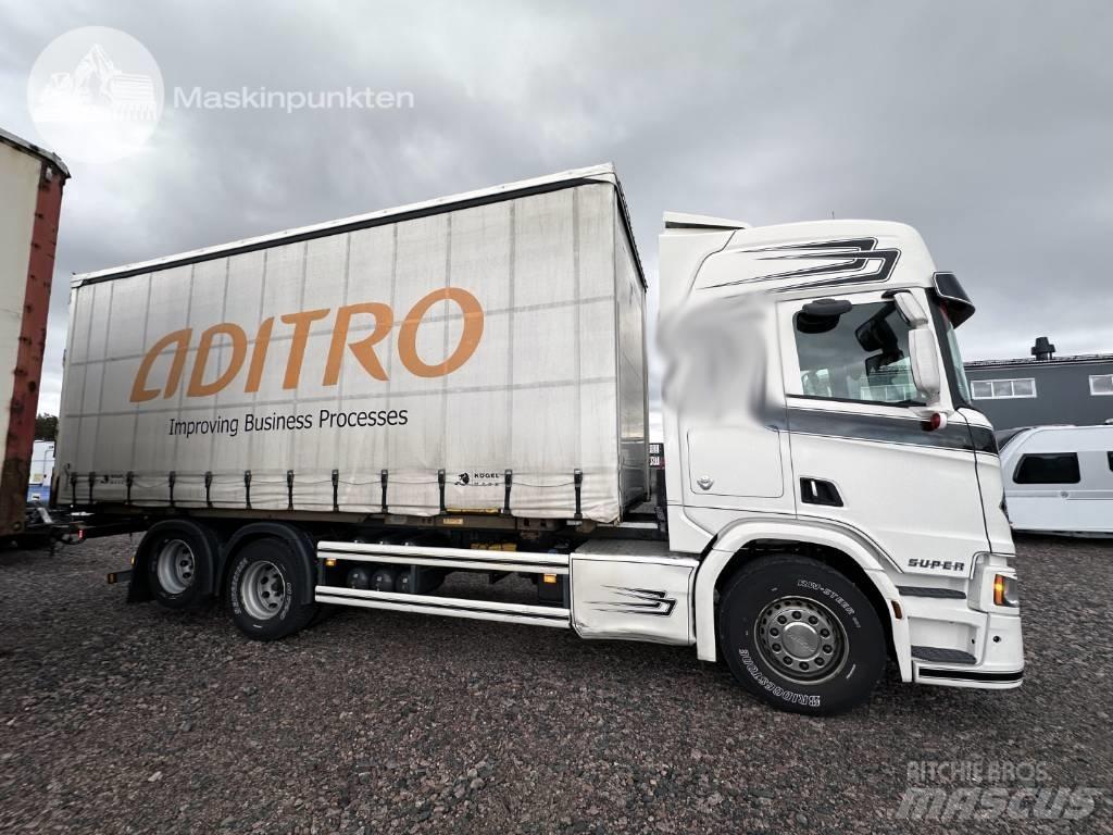 Scania R 580 Camiões porta-contentores