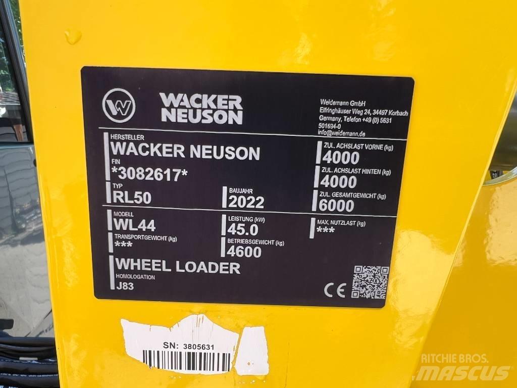 Wacker Neuson WL 44 Pás carregadoras de rodas