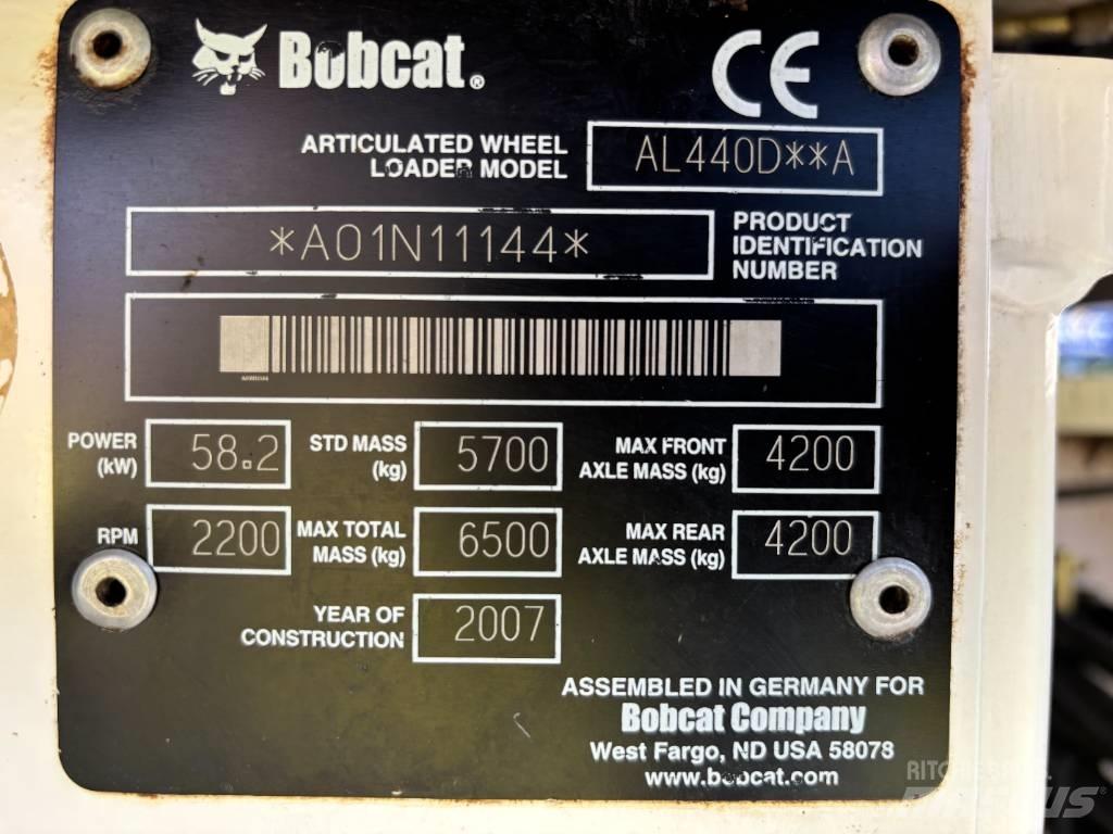 Bobcat AL 440 D Pás carregadoras de rodas