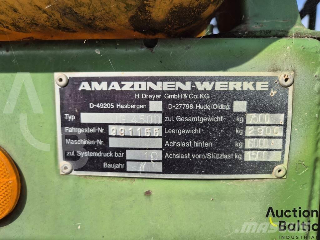 Amazone UG 4500 Pulverizadores rebocados