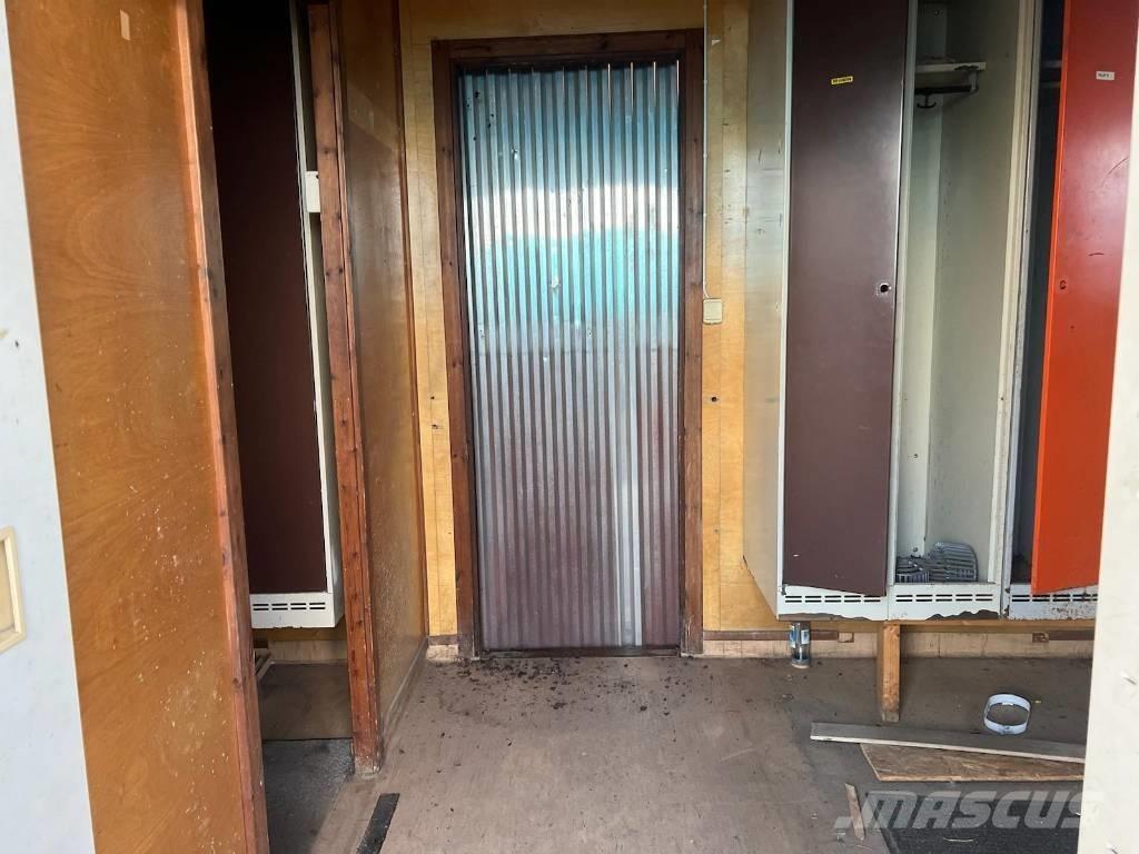  Arbetsbod Röd Tendas Construção