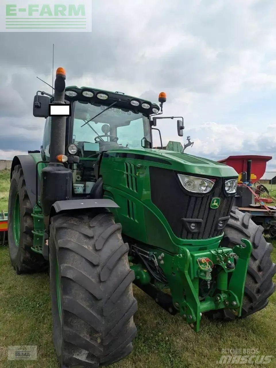 John Deere 6215 r Tratores Agrícolas usados