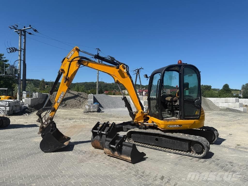 JCB 8055 RTS Mini Escavadoras <7t